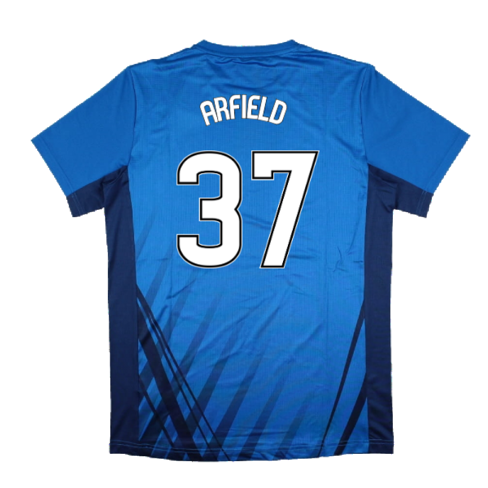 2022-2023 Rangers Training Short Sleeve Tee (Blue) (ARFIELD 37)