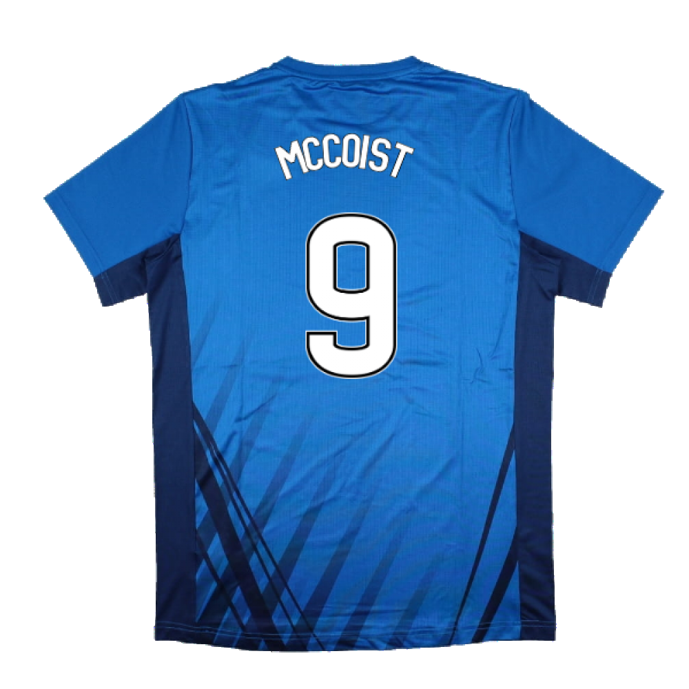 2022-2023 Rangers Training Short Sleeve Tee (Blue) (MCCOIST 9)