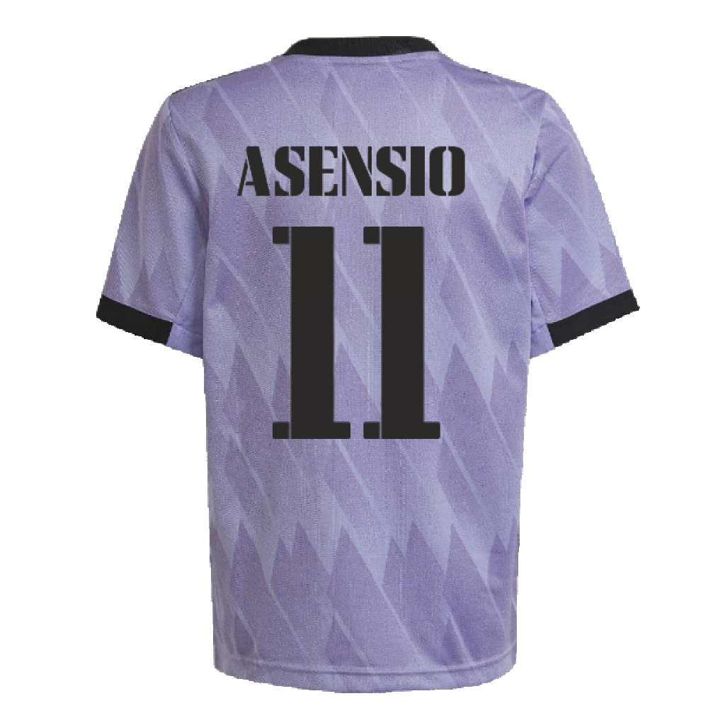 2022-2023 Real Madrid Away Shirt (Kids) (ASENSIO 11)