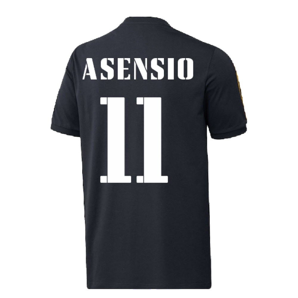 2022-2023 Real Madrid DNA 3S Tee (Navy) (ASENSIO 11)