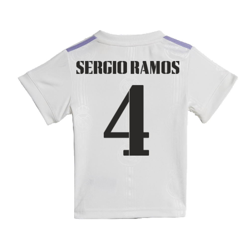 2022-2023 Real Madrid Home Baby Kit (SERGIO RAMOS 4)