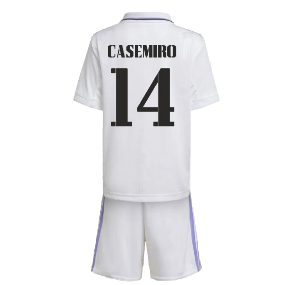 2022-2023 Real Madrid Home Mini Kit (CASEMIRO 14)