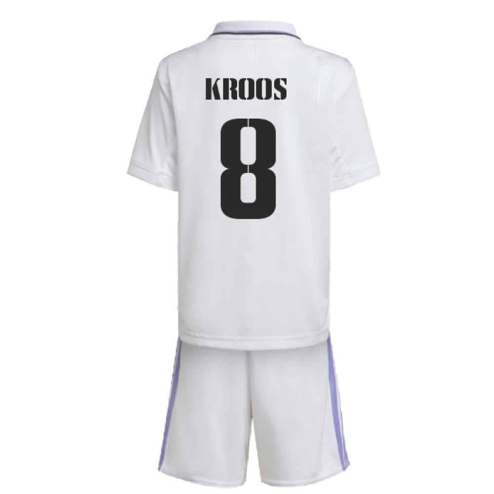 2022-2023 Real Madrid Home Mini Kit (KROOS 8)