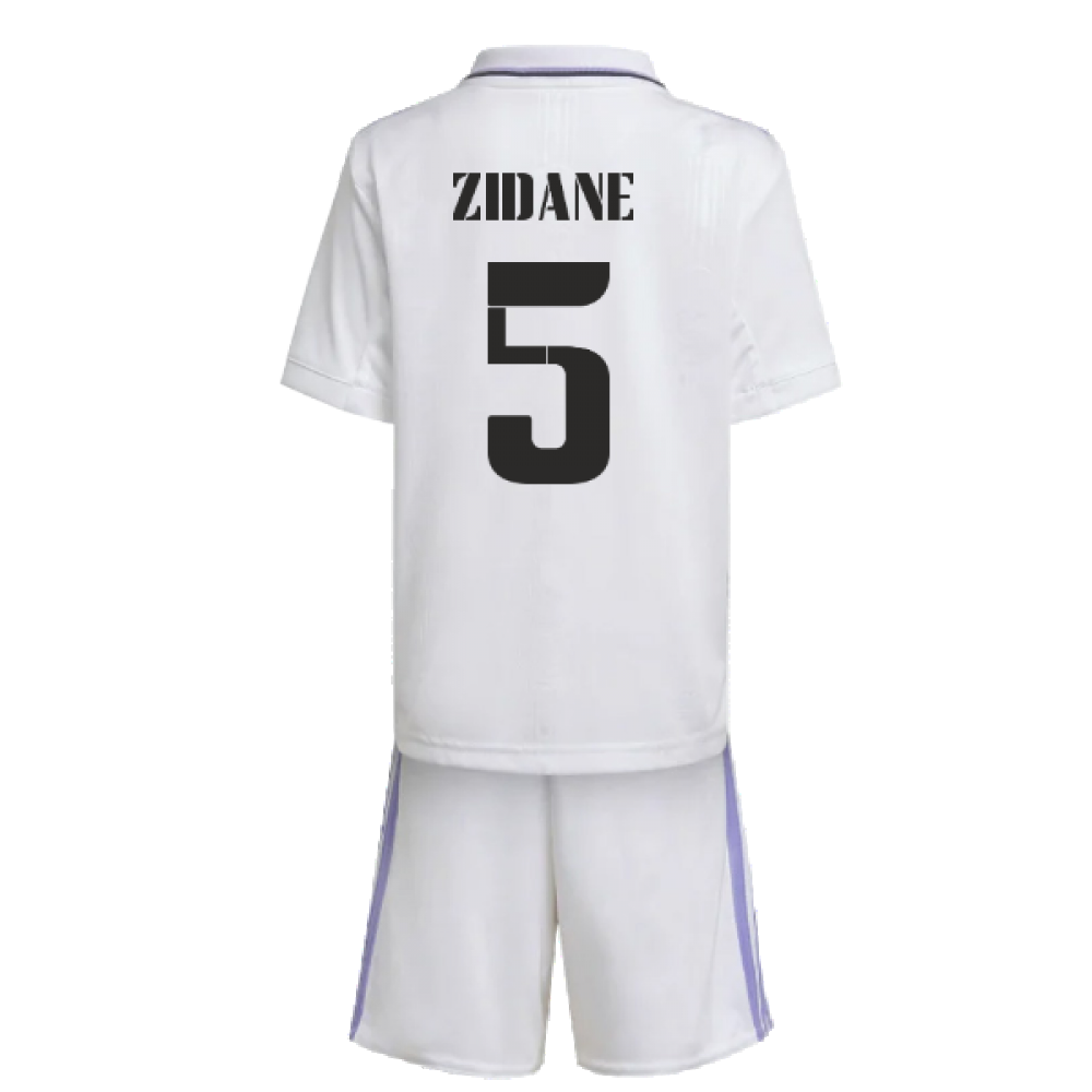 2022-2023 Real Madrid Home Mini Kit (ZIDANE 5)