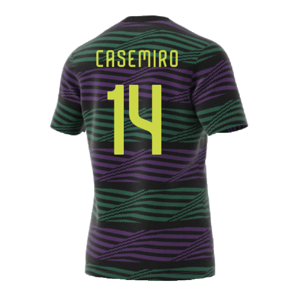 2022-2023 Real Madrid Pre-Match Jersey (CASEMIRO 14)