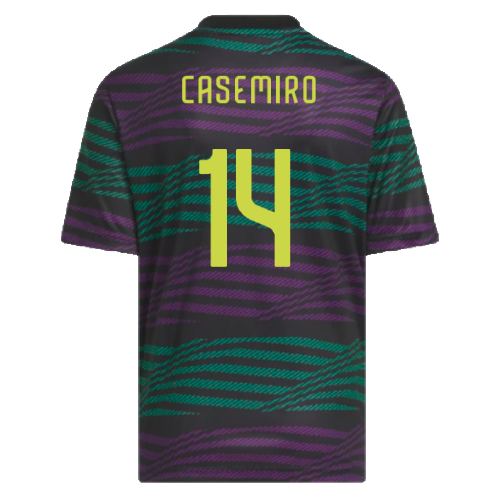 2022-2023 Real Madrid Pre-Match Jersey (Kids) (CASEMIRO 14)