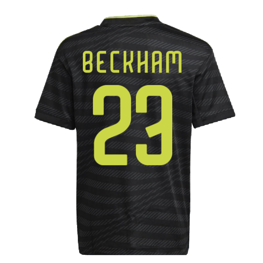 2022-2023 Real Madrid Third Shirt (Kids) (BECKHAM 23)