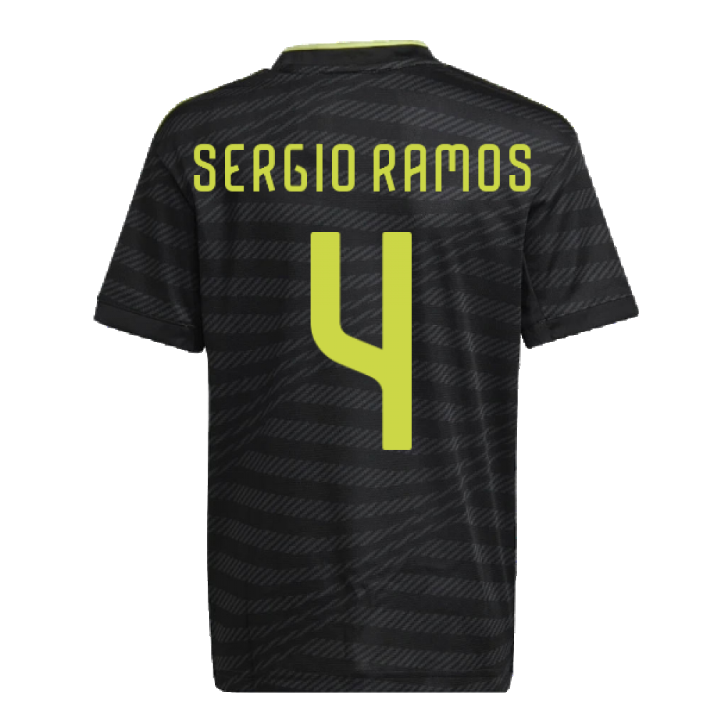 2022-2023 Real Madrid Third Shirt (Kids) (SERGIO RAMOS 4)