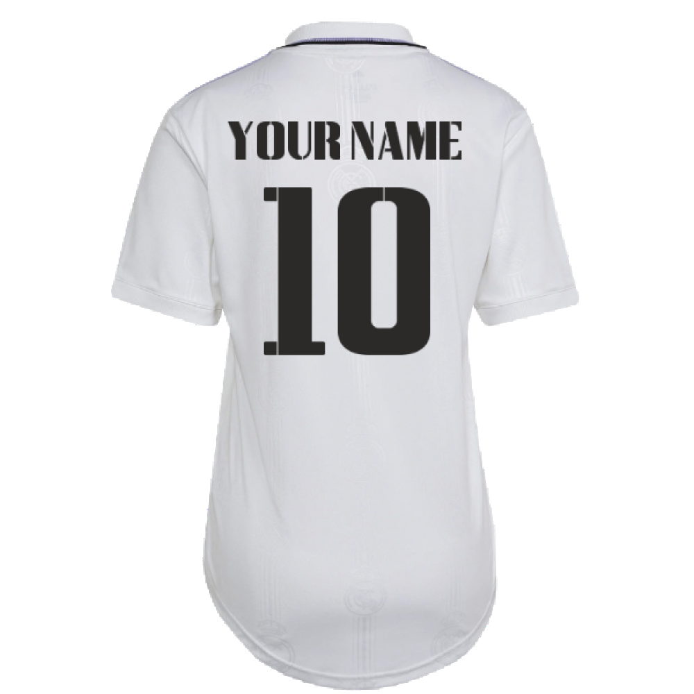 2022-2023 Real Madrid Womens Home Shirt (Your Name)