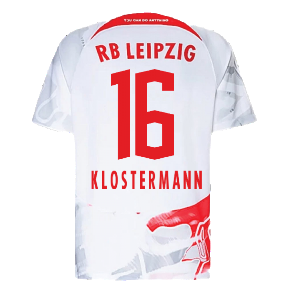 2022-2023 Red Bull Leipzig Home Shirt (White) - Kids (KLOSTERMANN 16)