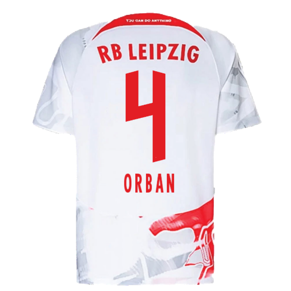 2022-2023 Red Bull Leipzig Home Shirt (White) - Kids (ORBAN 4)