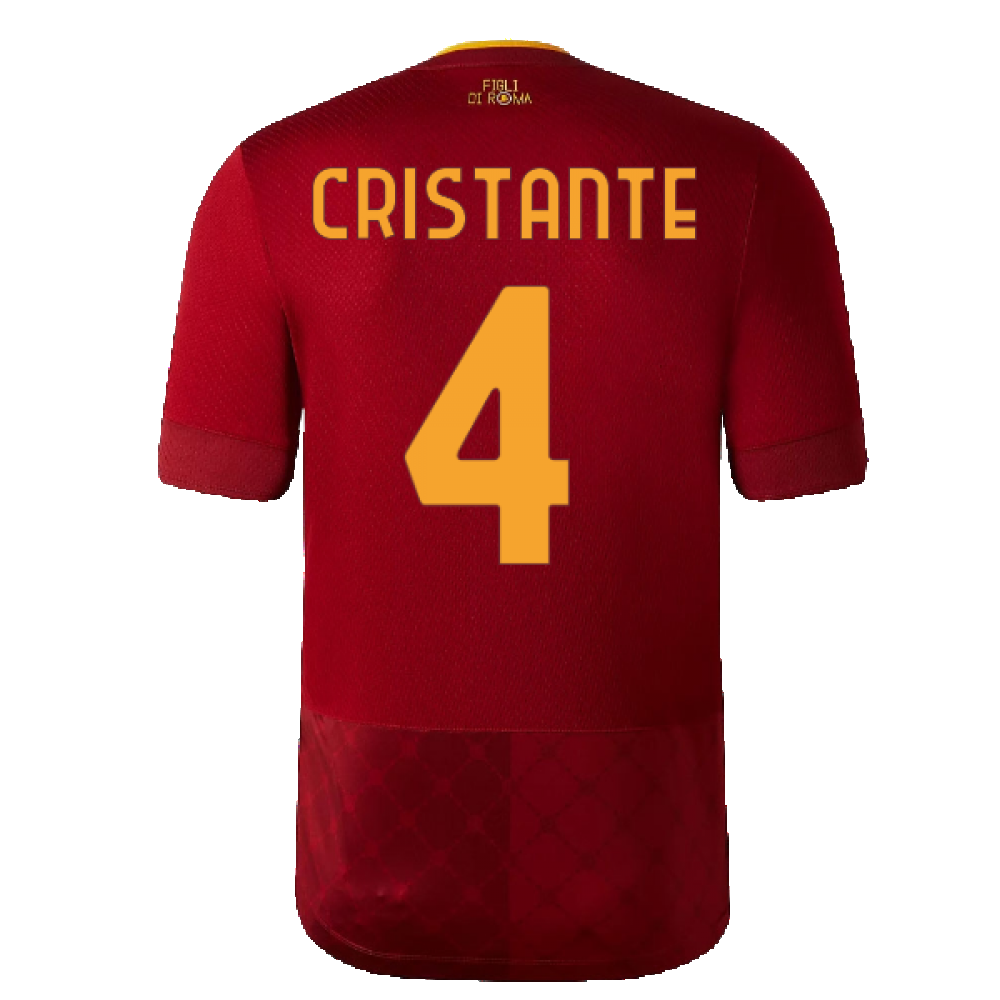 2022-2023 Roma Home Shirt (Kids) (CRISTANTE 4)