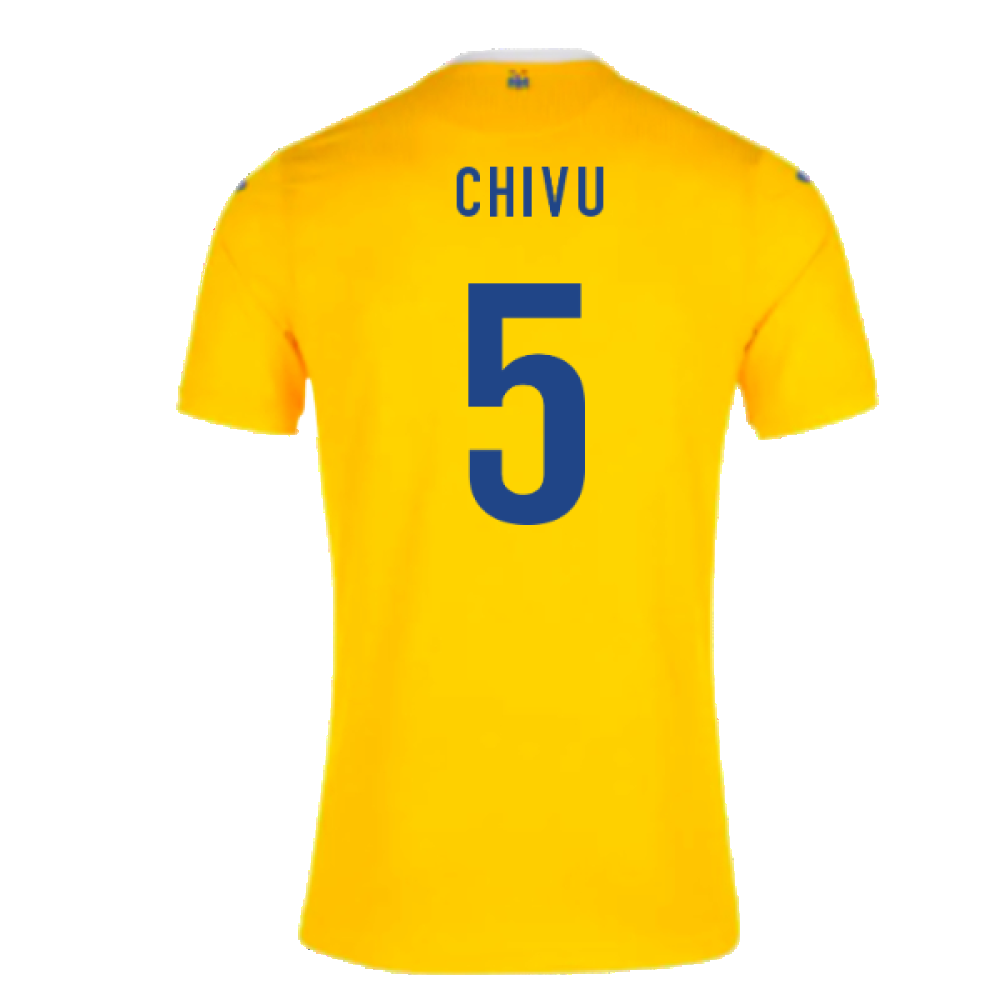 2022-2023 Romania Home Shirt (CHIVU 5)