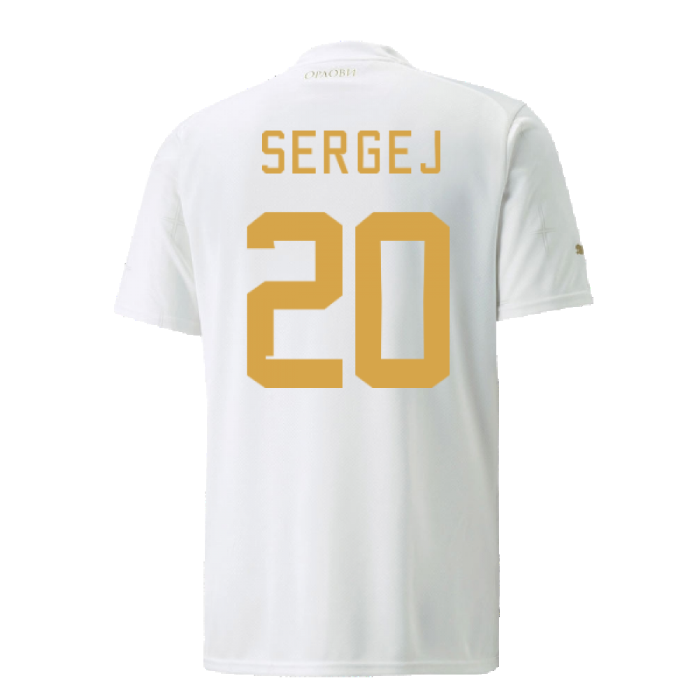 2022-2023 Serbia Away Shirt (SERGEJ 20)