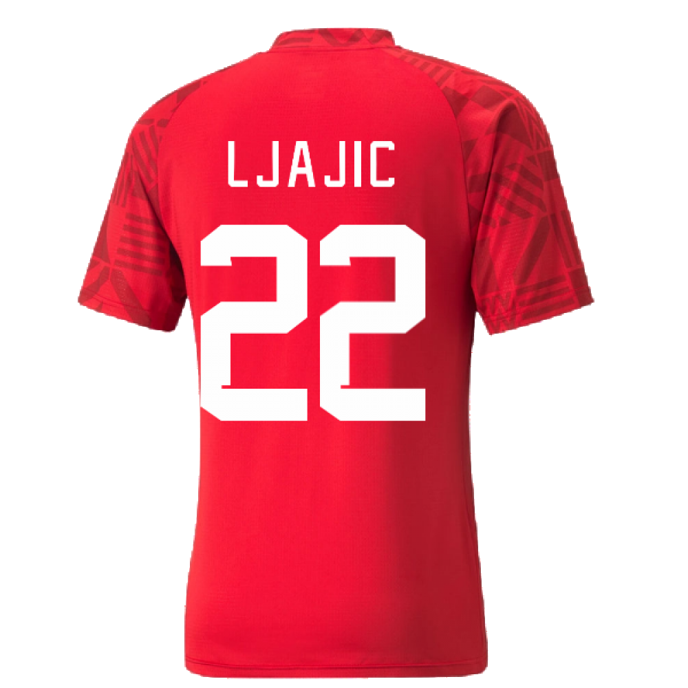 2022-2023 Serbia Pre-Match Jersey (Red) (LJAJIC 22)