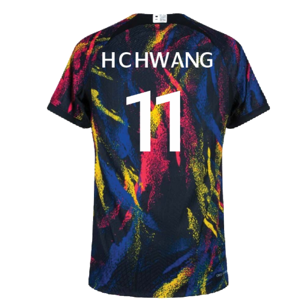 2022-2023 South Korea Away Match Vapor Shirt (H C HWANG 11)