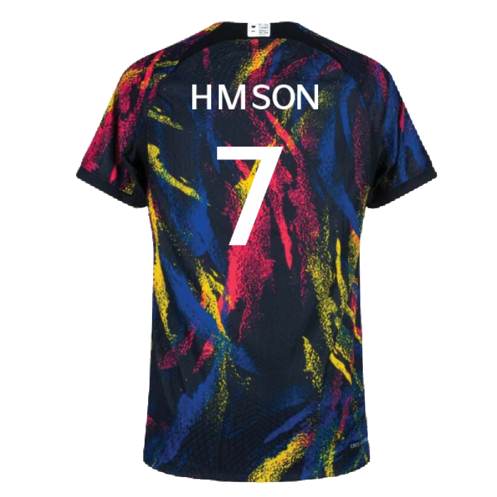 2022-2023 South Korea Away Match Vapor Shirt (H M SON 7)