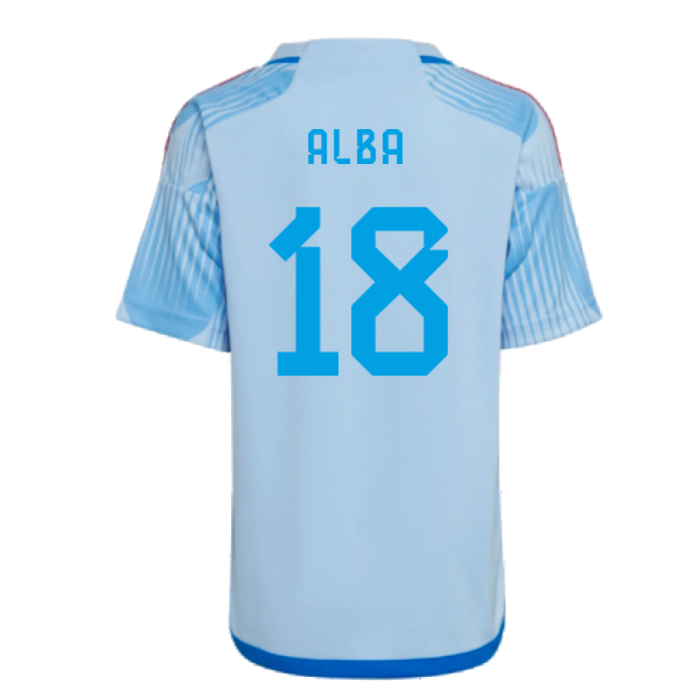 2022-2023 Spain Away Mini Kit (Alba 18)