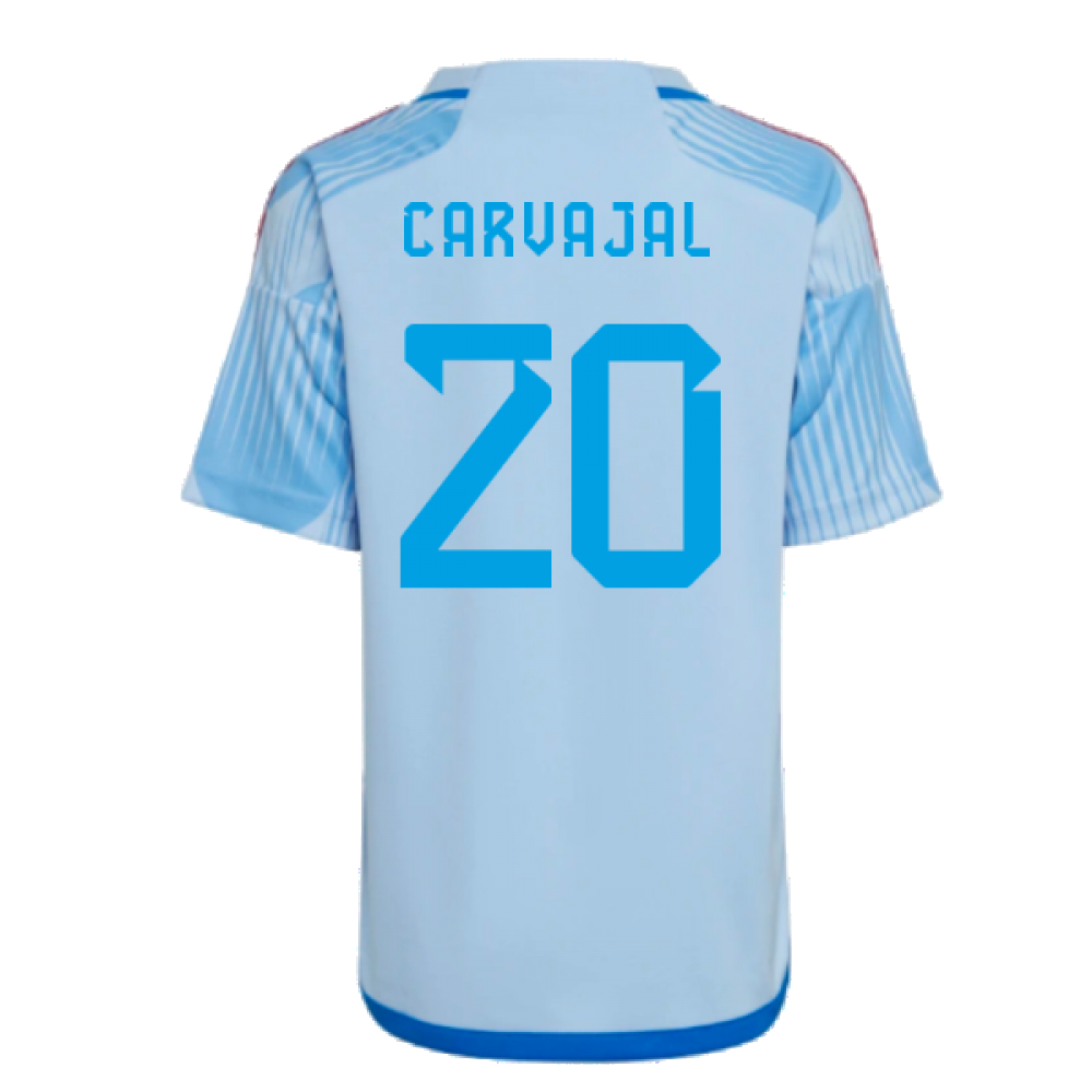 2022-2023 Spain Away Mini Kit (Carvajal 20)