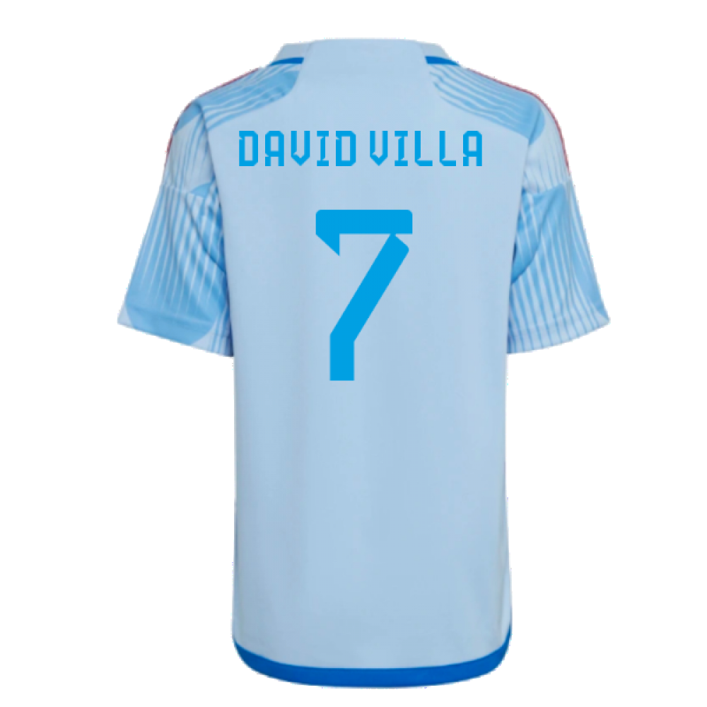 2022-2023 Spain Away Mini Kit (David Villa 7)