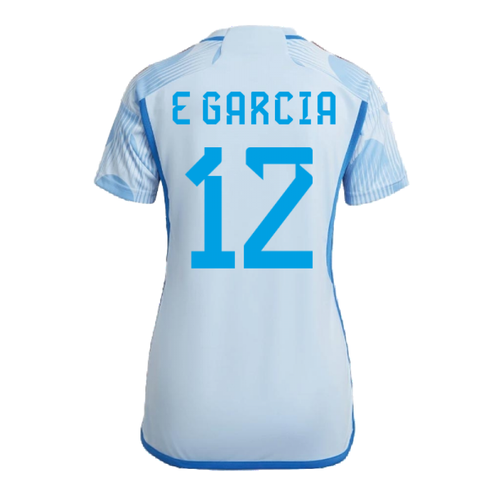 2022-2023 Spain Away Shirt (Ladies) (E GARCIA 12)