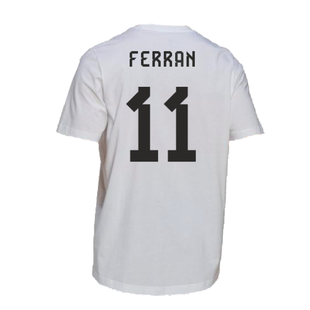 2022-2023 Spain DNA Graphic Tee (White) (Ferran 11)