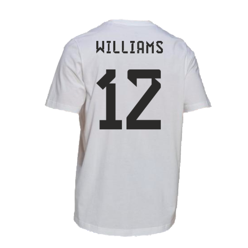 2022-2023 Spain DNA Graphic Tee (White) (Williams 12)