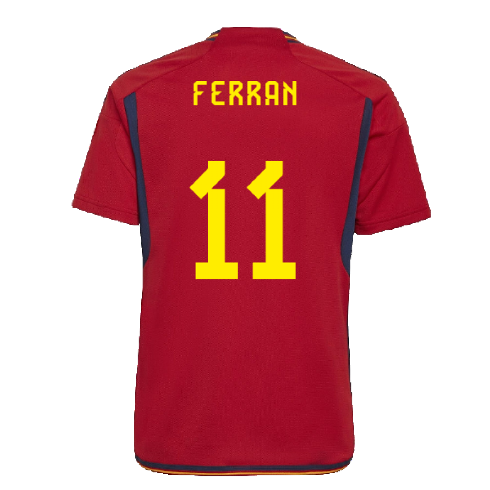 2022-2023 Spain Home Shirt (Kids) (Ferran 11)