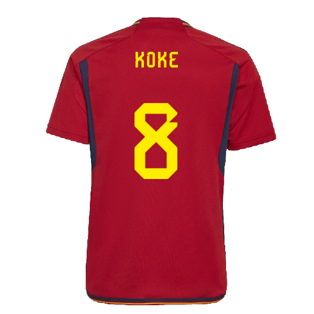 2022-2023 Spain Home Shirt (Kids) (Koke 8)