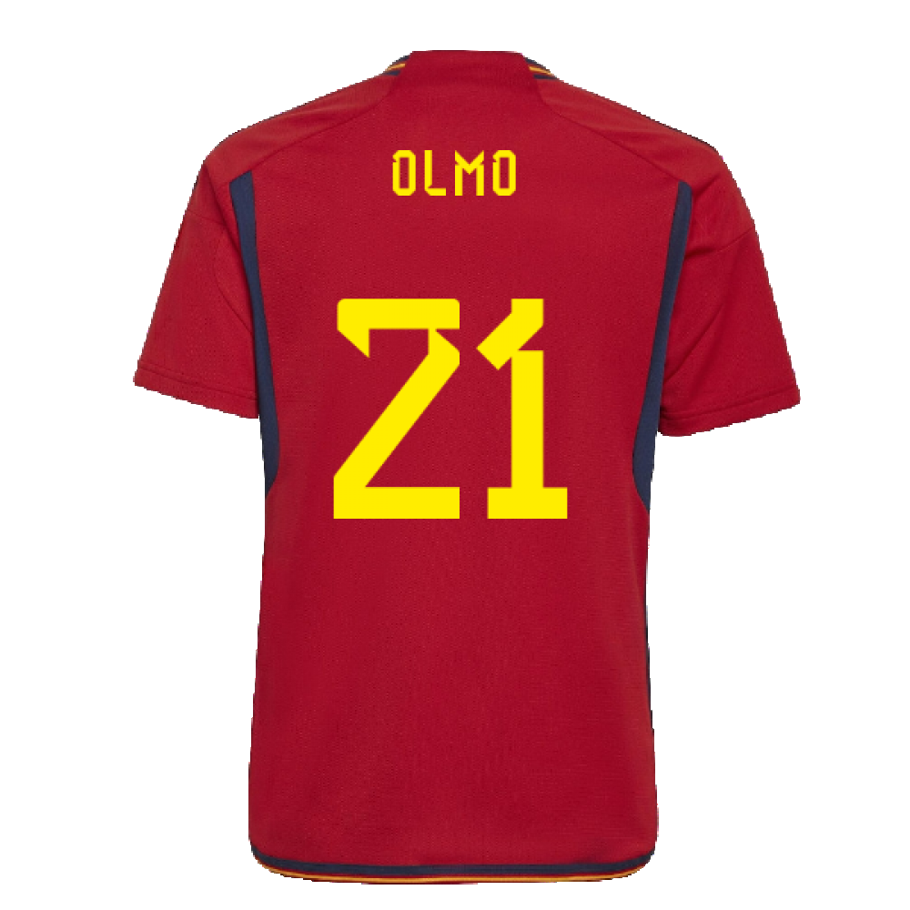 2022-2023 Spain Home Shirt (Kids) (Olmo 21)