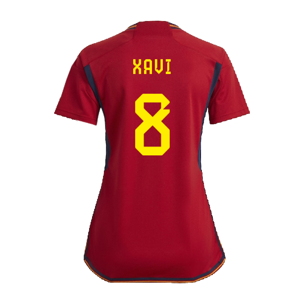 2022-2023 Spain Home Shirt (Ladies) (Xavi 8)