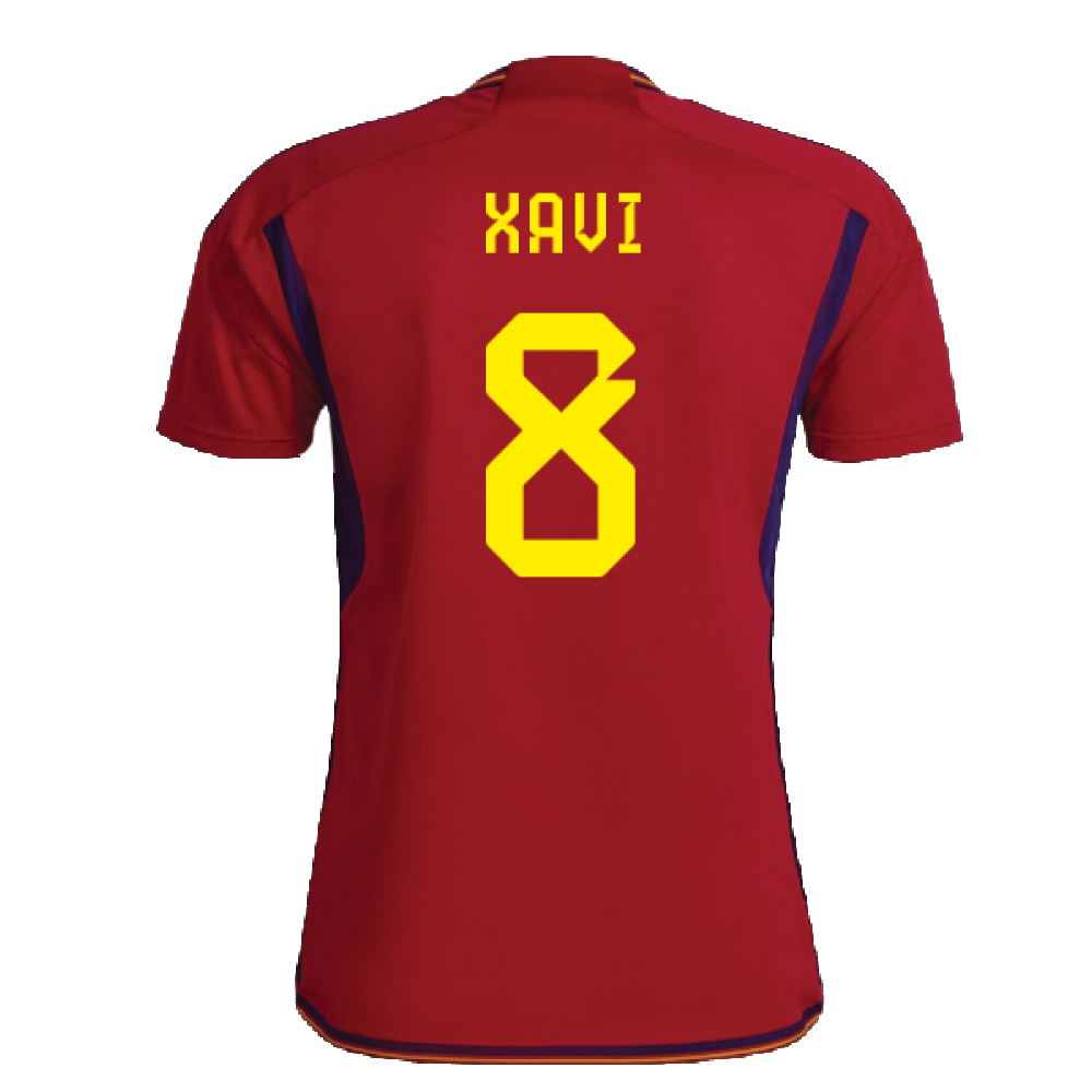 2022-2023 Spain Home Shirt (XAVI 8)