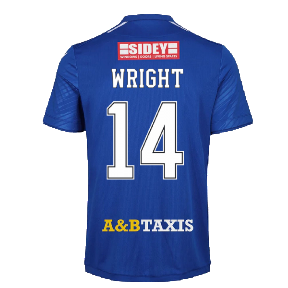 2022-2023 St Johnstone Home Shirt (WRIGHT 14)