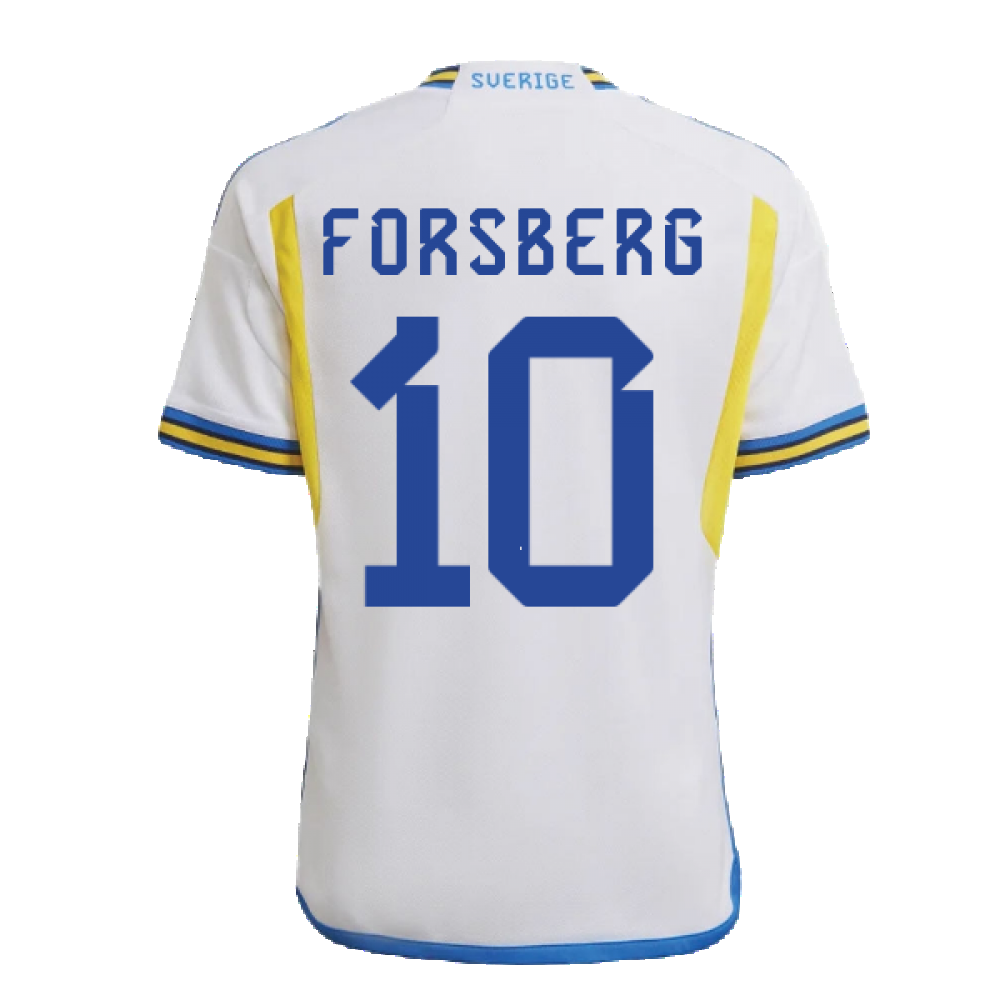 2022-2023 Sweden Away Shirt (Kids) (FORSBERG 10)