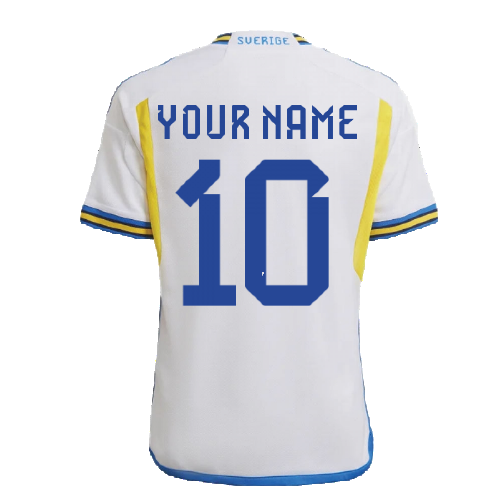 2022-2023 Sweden Away Shirt (Kids) (Your Name)