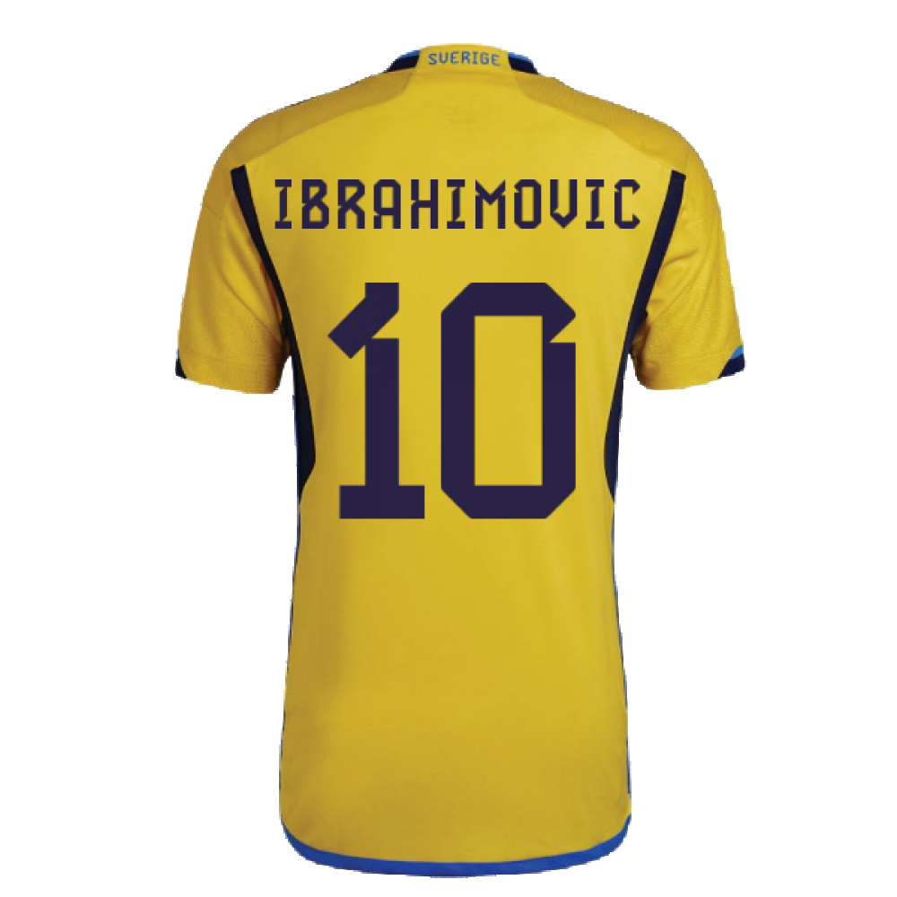 2022-2023 Sweden Home Shirt (IBRAHIMOVIC 10)