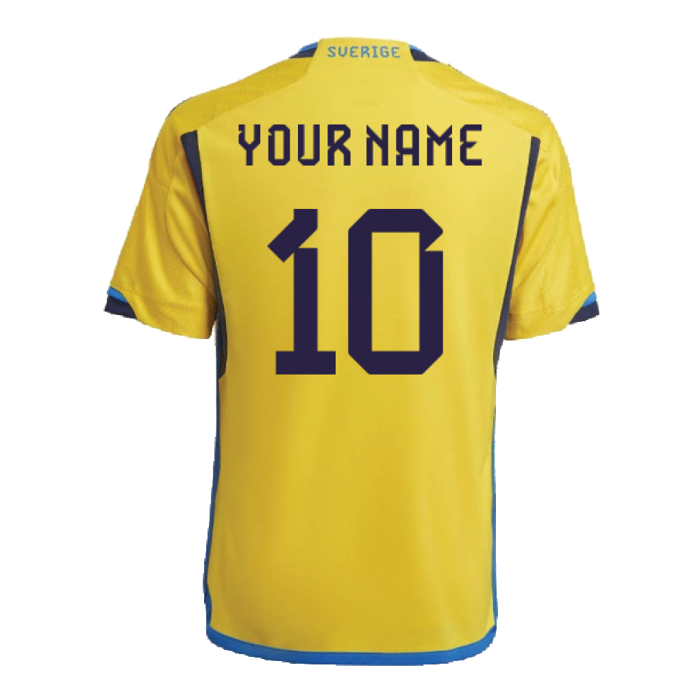 2022-2023 Sweden Home Shirt (Kids) (Your Name)