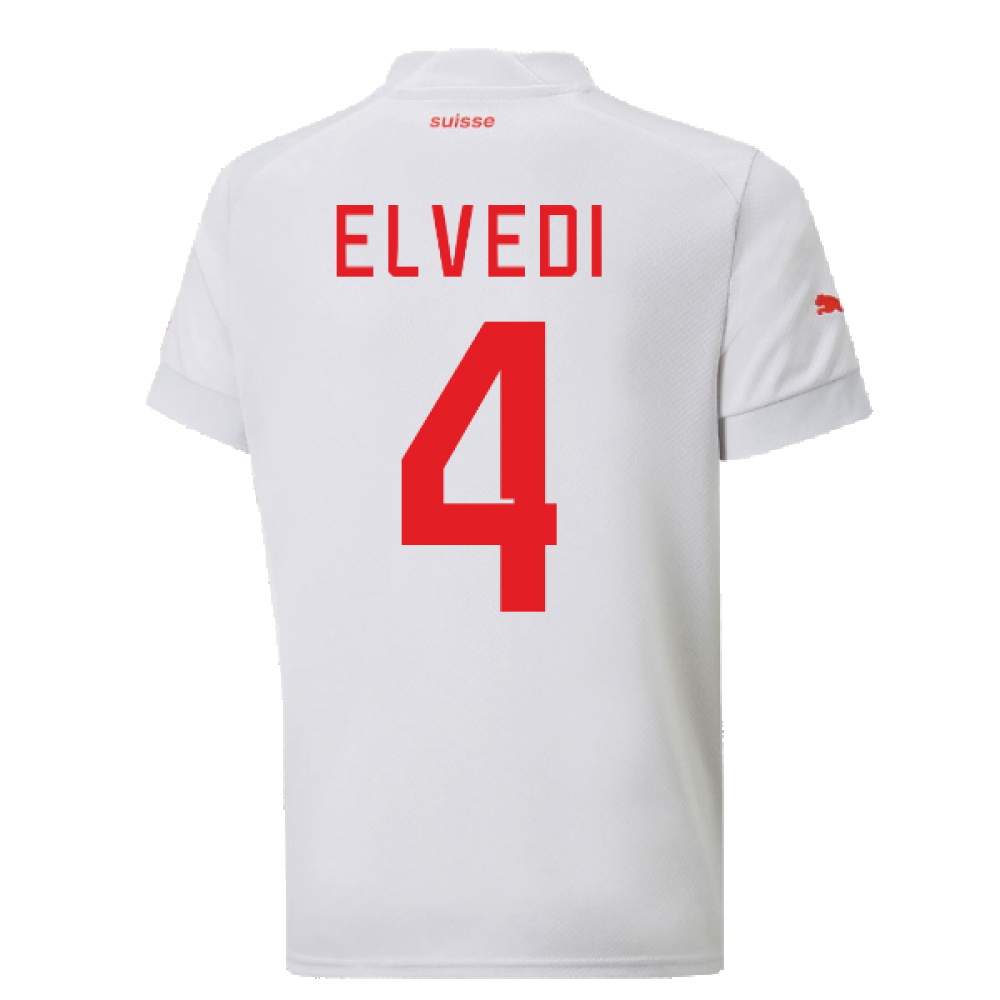 2022-2023 Switzerland Away Shirt (Kids) (Elvedi 4)