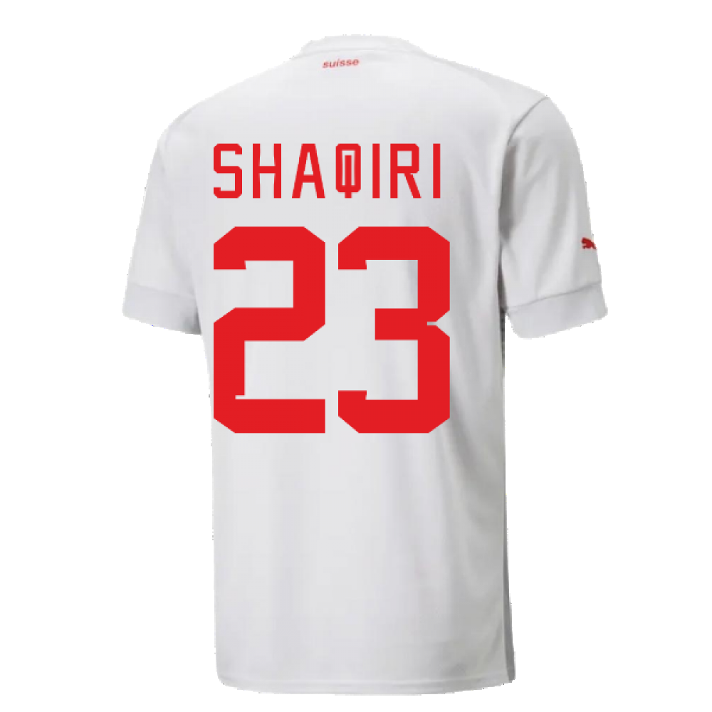 2022-2023 Switzerland Away Shirt (Shaqiri 23)