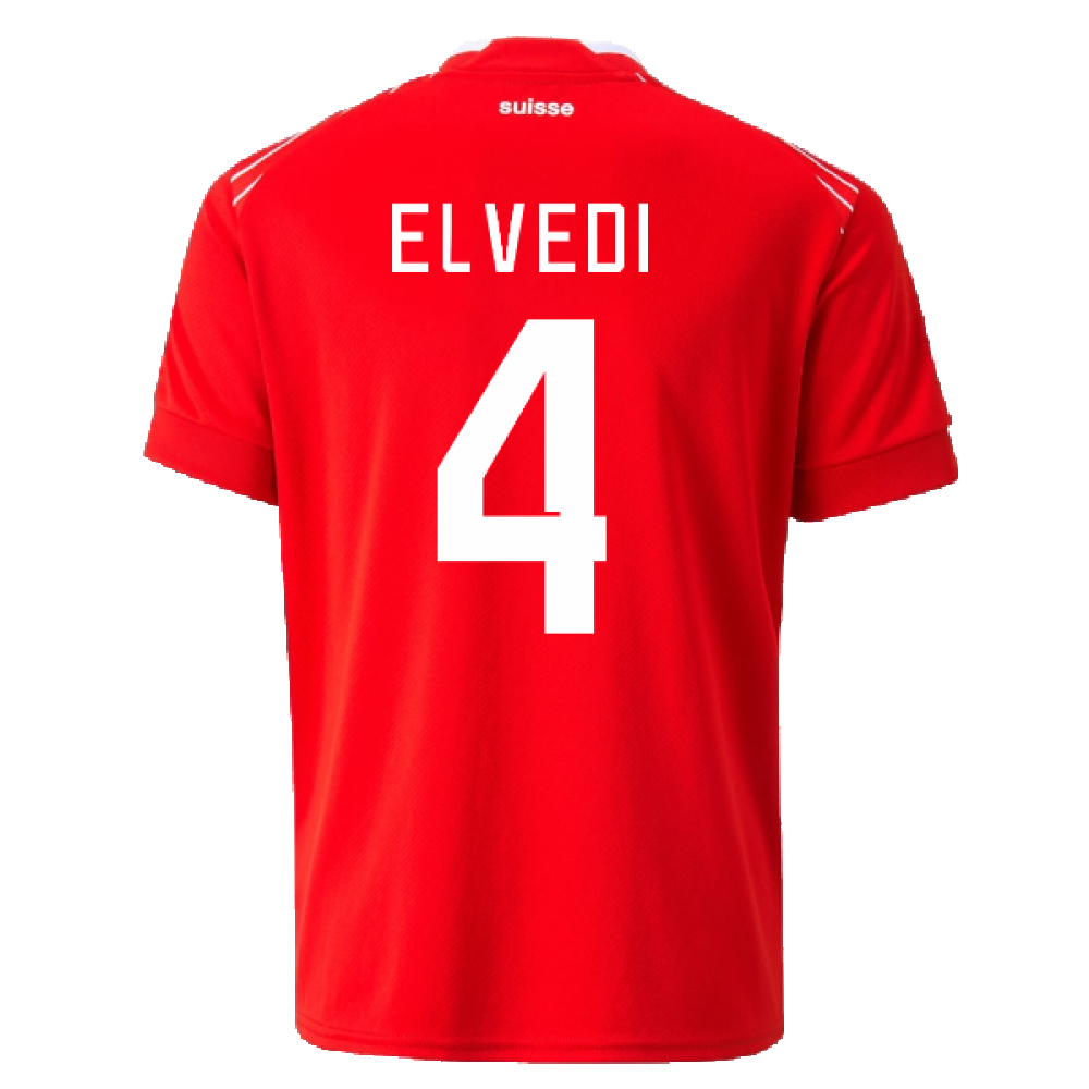 2022-2023 Switzerland Home Shirt (Kids) (Elvedi 4)