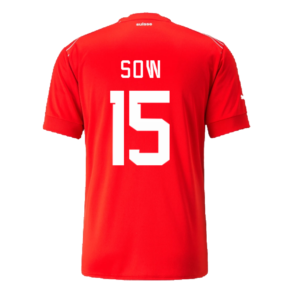 2022-2023 Switzerland Home Shirt (Sow 15)