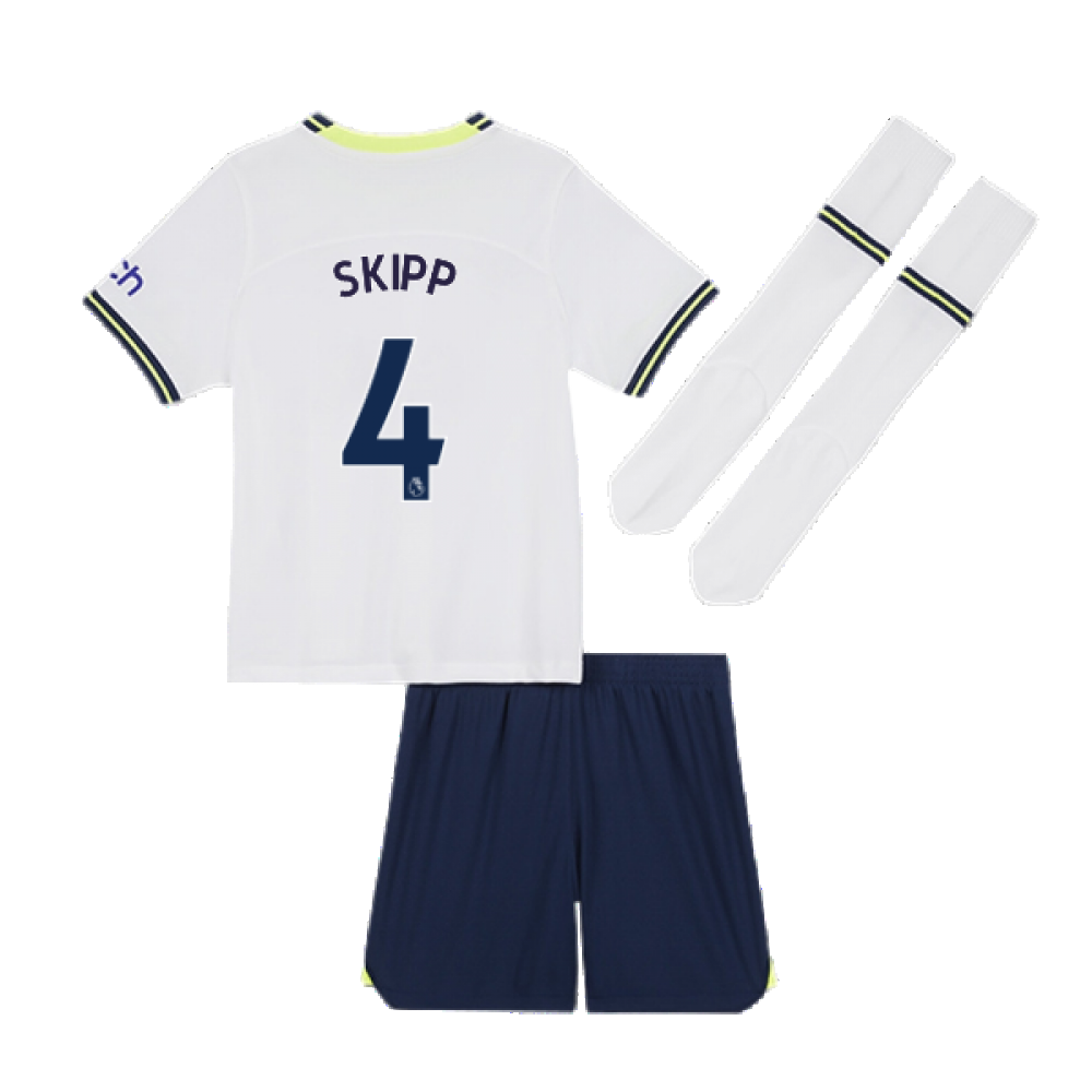 2022-2023 Tottenham Little Boys Home Mini Kit (SKIPP 4)