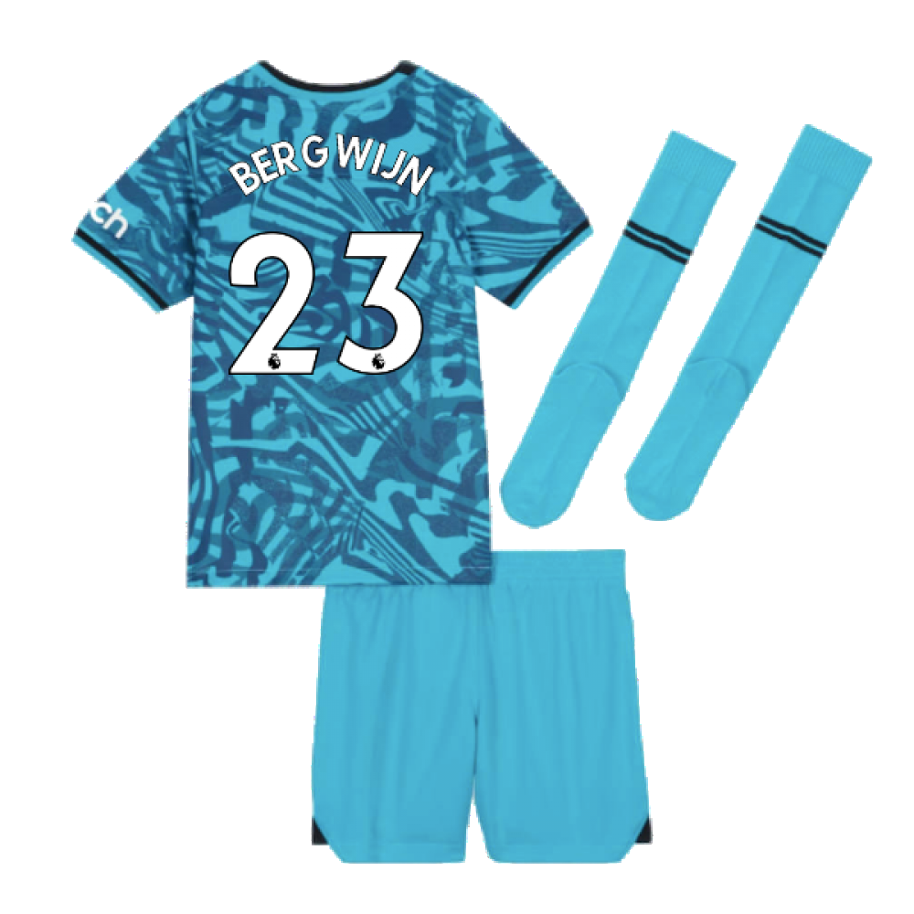 2022-2023 Tottenham Little Boys Third Mini Kit (BERGWIJN 23)