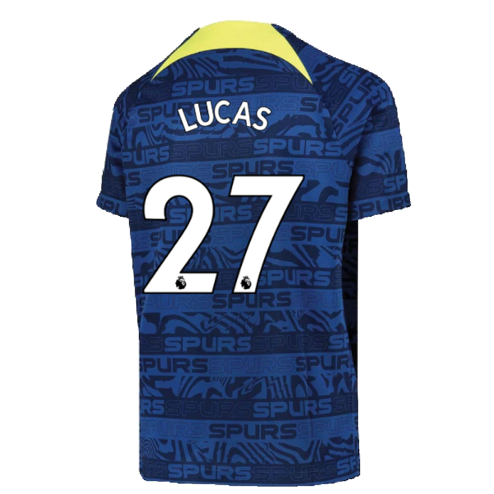 2022-2023 Tottenham Pre-Match Training Shirt (Indigo) - Kids (LUCAS 27)