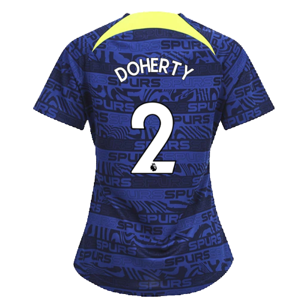 2022-2023 Tottenham Pre-Match Training Shirt (Indigo) - Ladies (DOHERTY 2)