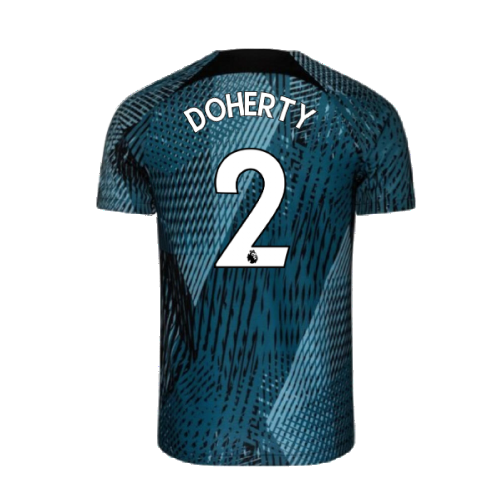 2022-2023 Tottenham Pre-Match Training Shirt (Rift Blue) (DOHERTY 2)