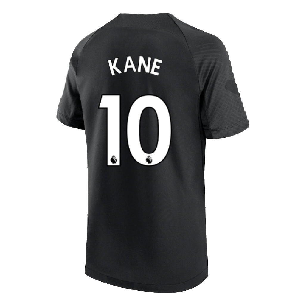 2022-2023 Tottenham Strike Training Shirt (Black) - Kids (KANE 10)