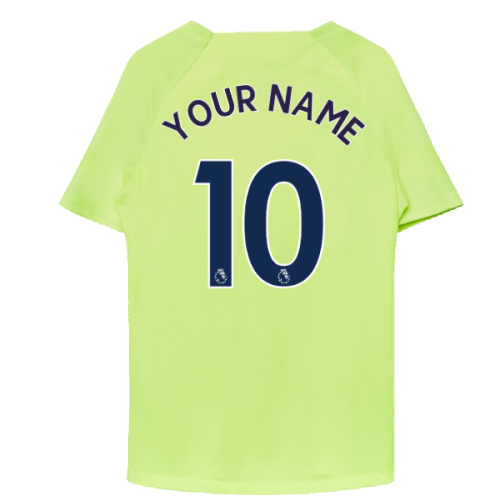 2022-2023 Tottenham Training Shirt (Volt) (Your Name)