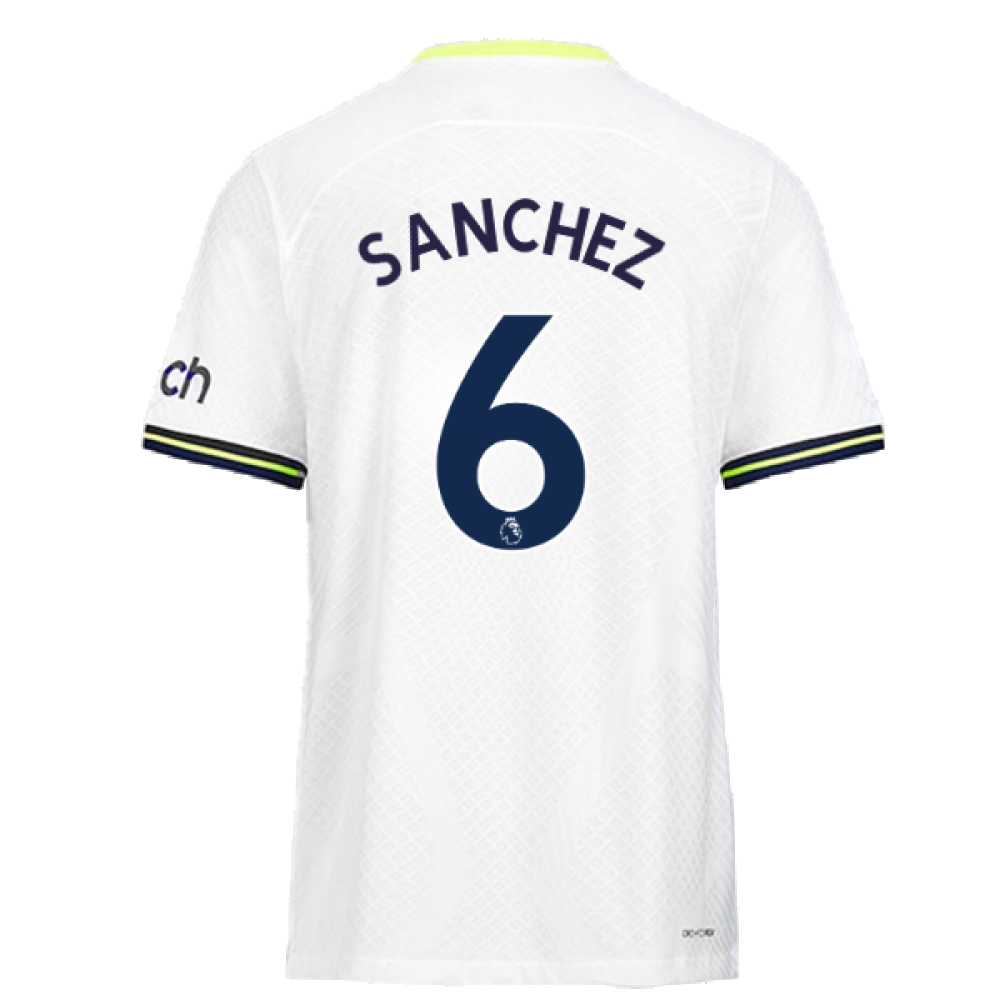 2022-2023 Tottenham Vapor Home Shirt (SANCHEZ 6)