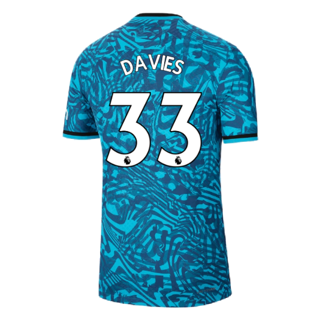 2022-2023 Tottenham Vapor Third Shirt (DAVIES 33)